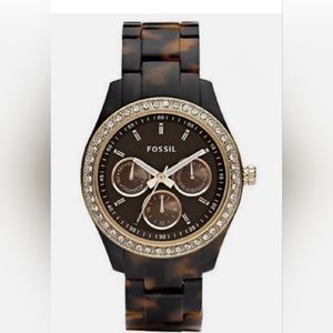 SOLD Fossil Tortoiseshell Watch